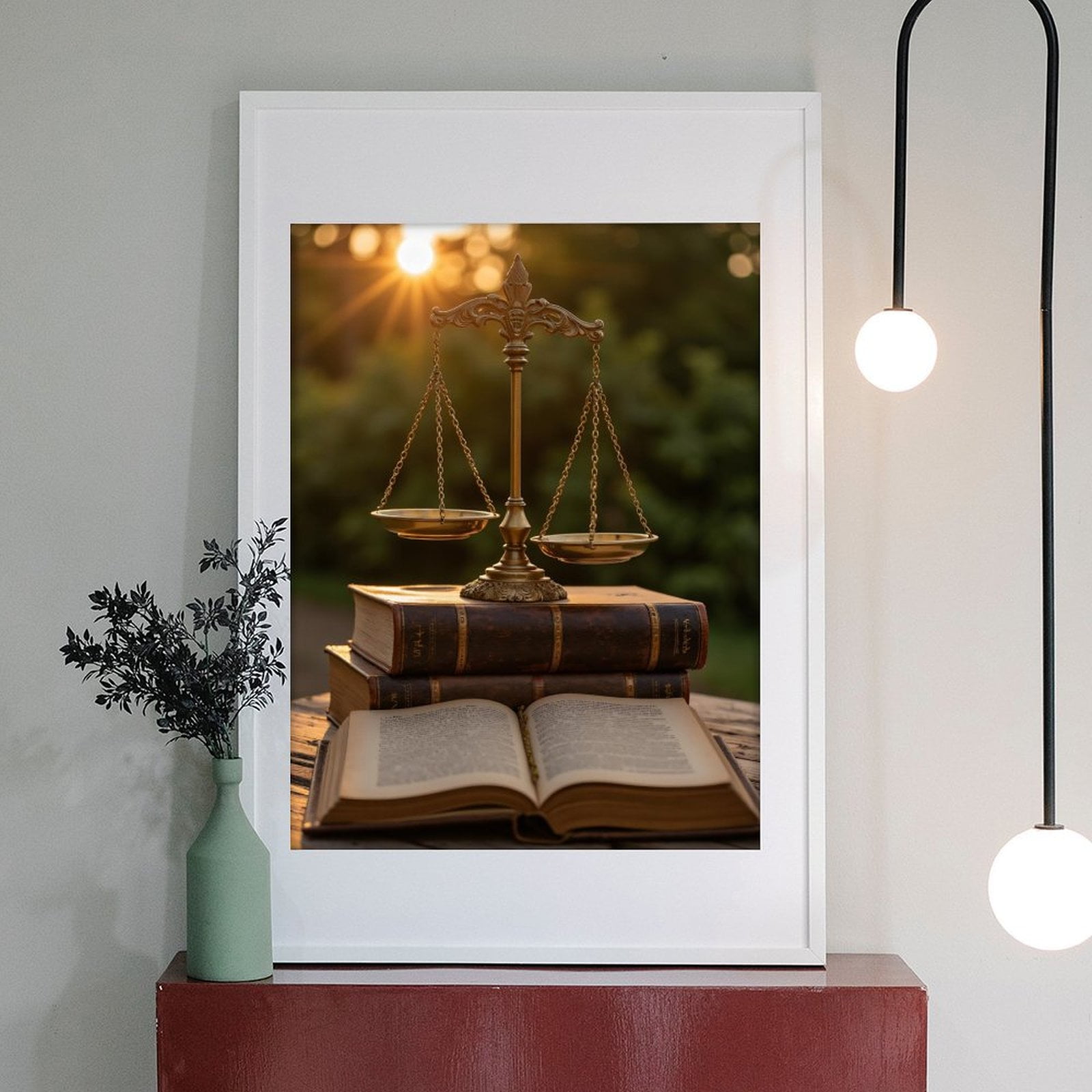 Diamond Art Kit for Adults, Scales Of Justice With Books Diamond Painting for Adults Beginners, DIY Diamond Art Painting Kits, 5D Diamond Painting Crafts for Home Decor 12x16 Frameless