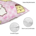 thumbnail image 3 of Gudetama Throw Pillow Cover Decoration Pillow Case Cushion for Home Sofa Couch 26"x26", 3 of 7