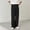 BLACK, variant on Men's Classic Fit Polyester Pleated Wrinkle Free Expandable Waist Pants S-XL(without belt)
