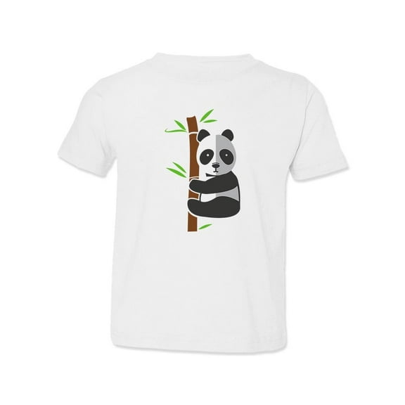 Panda Bear Climbibg Bamboo T-Shirt Toddler -Image by Shutterstock,  4 Toddler