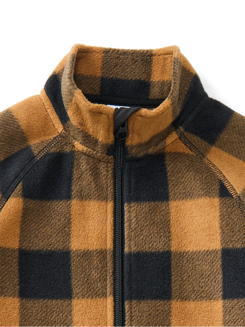Wonder Nation Boys Microfleece Zip Jacket, Sizes 4-18 & Husky