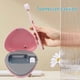 thumbnail image 5 of Limpiador recargable y estuche de viaje para una higiene dental segura Esterilizador de cepillos de dientes portátil con luz ultravioleta, 5 of 8