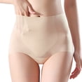 thumbnail image 2 of Women's Camisoles Women'S Underwear High Waist Ice Breathable Briefs Multipack,Beige Women's Panties XXL, 2 of 9