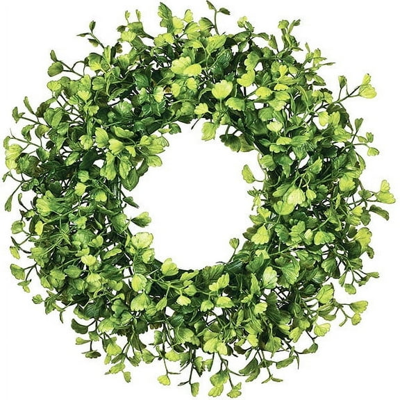 1 Pc, Plastic Maiden Hair Fern 4 Inch Candle Rings for Pillar Candles, Vases, Or Bowls Decoration