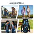 thumbnail image 6 of KUIFORTI Blue Butterfly Print Backpack with Lunchbox, 4Pcs Kids School Bag Set for Girls Elementary Middle School,Bookbag with Pencil Case Water Bottle Sleeve Back to School Supplies, 6 of 7