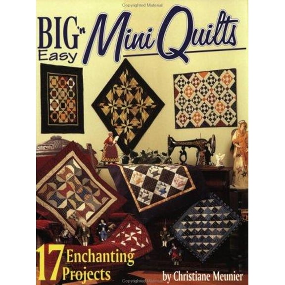 Pre-Owned Big 'n Easy Miniature Quilts (Paperback) 9781885588180