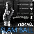 thumbnail image 7 of Yes4All 25lbs Slam Medicine Ball Tread Black, 7 of 7