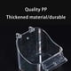 thumbnail image 5 of Methold Estuche de baño para loros Caja para pájaros Jaula de ducha Accesorio enjaulado Suministros para patio interior Instalación Type2 NO2, 5 of 6