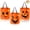 3PCS Canvas Pumpkin Buckets, variant on Joyfy 6PCS Halloween Trick or Treat Pumpkin Bucket, Jack O Lantern Candy Basket and Buckets, Orange Halloween Pails with Handle for Kids Halloween Party Favor Supplies