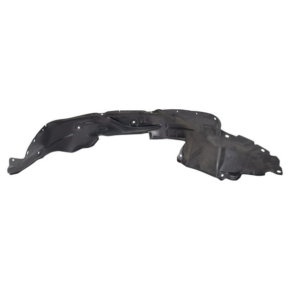 TRQ Front Right Inner Fender Liner Black Passenger Side Fits Select 1999-2000 Mazda Protege MA1249133
