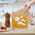 thumbnail image 2 of Yayeee Napkin Holder for Table Kitchen Paper Tissue Organization, White Flowers, 2 of 8