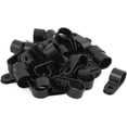 thumbnail image 1 of New 30Pcs Nylon Featured R Type CC-4 reliable efficacy 5/8" Cable Cord Wire Clamp Clip Fastener Black(id:4a6 62 27 f15), 1 of 3