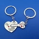 thumbnail image 5 of Juego de 2 llaveros para pareja: TE AMO con llaveros de corazón rojo para novio, novia y mejores amigos, 5 of 5