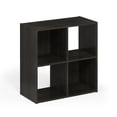 thumbnail image 1 of Furinno Pelli Cubic Armoire de Rangement, 2x2, Espresso, 18051EX, 1 of 5