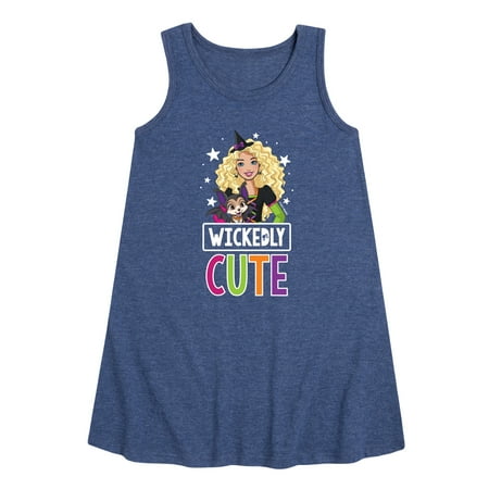

Barbie - Wickedly Cute - Toddler and Youth Girls A-line Dress