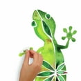 thumbnail image 4 of CatCoq Watercolor Geckos Peel and Stick Giant Wall Decals, 4 of 7