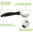 thumbnail image 3 of Ice Cream Scoop with Comfortable Handle, Black, 3 of 9