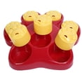 thumbnail image 3 of 1pc Pet Footprint Shaped Slow Feeder Pet Prevent Choking Puppy Toy, 3 of 5