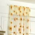 thumbnail image 1 of Sunflower Pattern Curtain Sunflower Curtain Flowers Organza Curtain Sunflower Window Curtain Floral Sheer Curtains Sunflower Pattern Curtain Home Decoration Polyester Fibre Window, 1 of 5