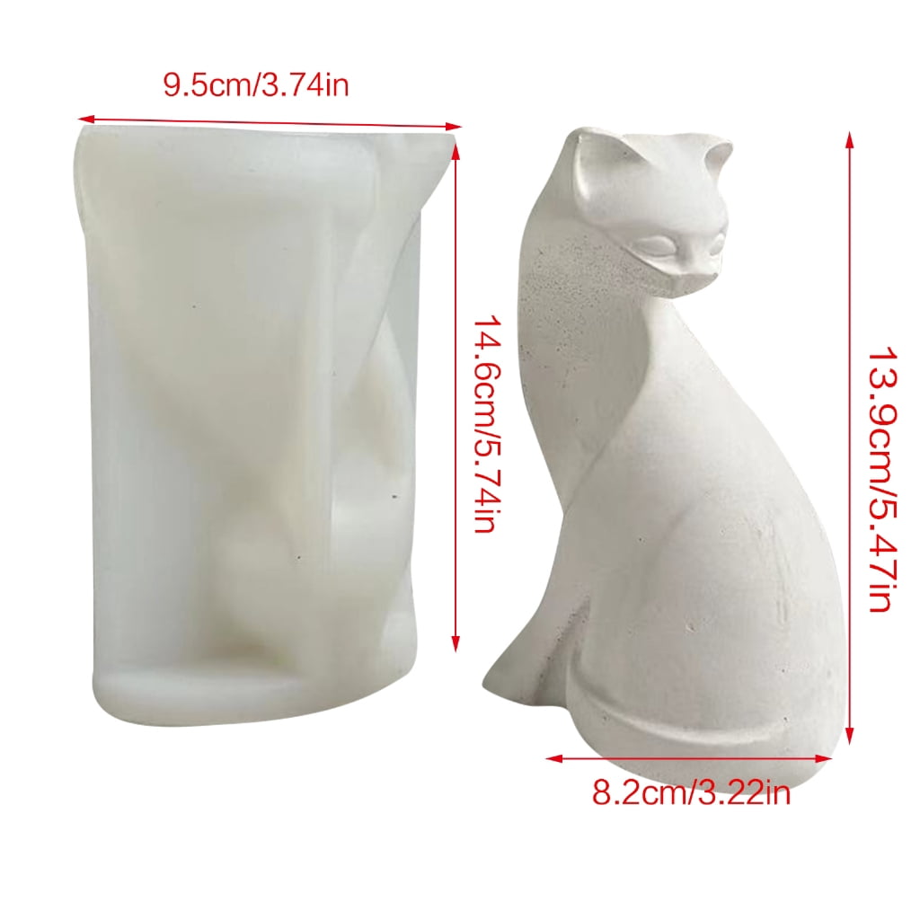 Soap Molds Candle Moulds Cute Shaped Silicone Crafts Mould Silicone Material Perfect Gift for DIY Hand-Making Lover