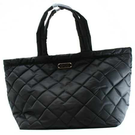 - Marc by Marc Jacobs NEW Black Nylon Quilted Weekender Crosby Tote Bag