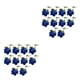 thumbnail image 3 of Ramo de novia Naiovety 10 piezas decoración de rosas plástico azul 2Conjunto, 3 of 6