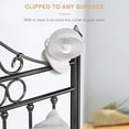 thumbnail image 4 of USB Fan Portable Fan Mini Fan Desk Fan Clip Fan USB Charging Fan with Nightlight Three-speed Fan, 4 of 7