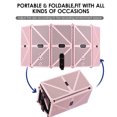 thumbnail image 2 of Graflsoa Foldable Portable Microphone Isolation Shield for Outdoor Recording, Noise Reduction with High-Density EVA Foam, ABS+Sponge Material, Pink (Multiple Colors Available), 2 of 8