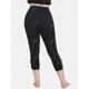 thumbnail image 3 of Leggings Talla Extra Recortados de Cintura Alta Rosegal Leggings de talla grande, 3 of 5
