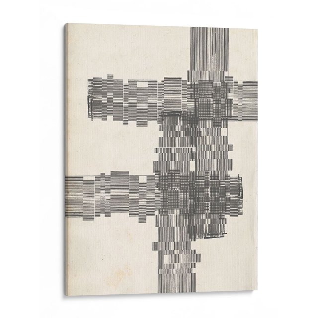 Cuadro decorativo - Stobager Custom Stoger Ii, Jennifer Goldberger 75x100 Canvas Lab abstracción, arte abstracto, abstracto