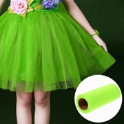 GETAJGHSD Tulle Spools Green Party 1Pack