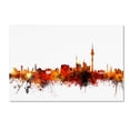 thumbnail image 2 of Trademark Fine Art "Berlin Germany Skyline II" Canvas Art by Michael Tompsett, 2 of 4