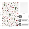 thumbnail image 2 of 4 Pcs Funny Kitchen Towels,White Christmas Reindeer Pattern Microfiber Dish Towels,Kitchen Tea Towels,Kitchen Towel Set (18" X 26"), 2 of 7