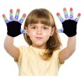 thumbnail image 3 of Guantes LED, guantes luminosos para niños, guantes luminosos de 6 modos para fiestas, bailes, festivales, Navidad, noche de hogueras, obsequios, regalos de fiesta de cumpleaños infantiles, correr,, 3 of 7