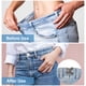 thumbnail image 5 of Ajustador de Cintura para Pantalones, 4 Juegos de Botones Ajustables, Juego de Hebillas Extensores de Cintura, Pines de Botón para Cintura (Negro), 5 of 5