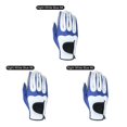 thumbnail image 3 of Eigraketly 1 guante de golf para hombre, guante de golf antideslizante, manopla deportiva elástica de microfibra, derecha, blanco azul, ML Type1 NO1 Eigraketly CBP020542, 3 of 6