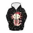 thumbnail image 5 of DISNIMO Axolotl Hoodie Boys Christmas Hoodie Sweatshirt Kids Snowflake Hoodies for Boys 8-10 Designer Sweatshirts for Boys and Girls Hoodies Zip Up Kids Boy Zipper Hoodie Jacket Girls Fall Clothes, 5 of 7
