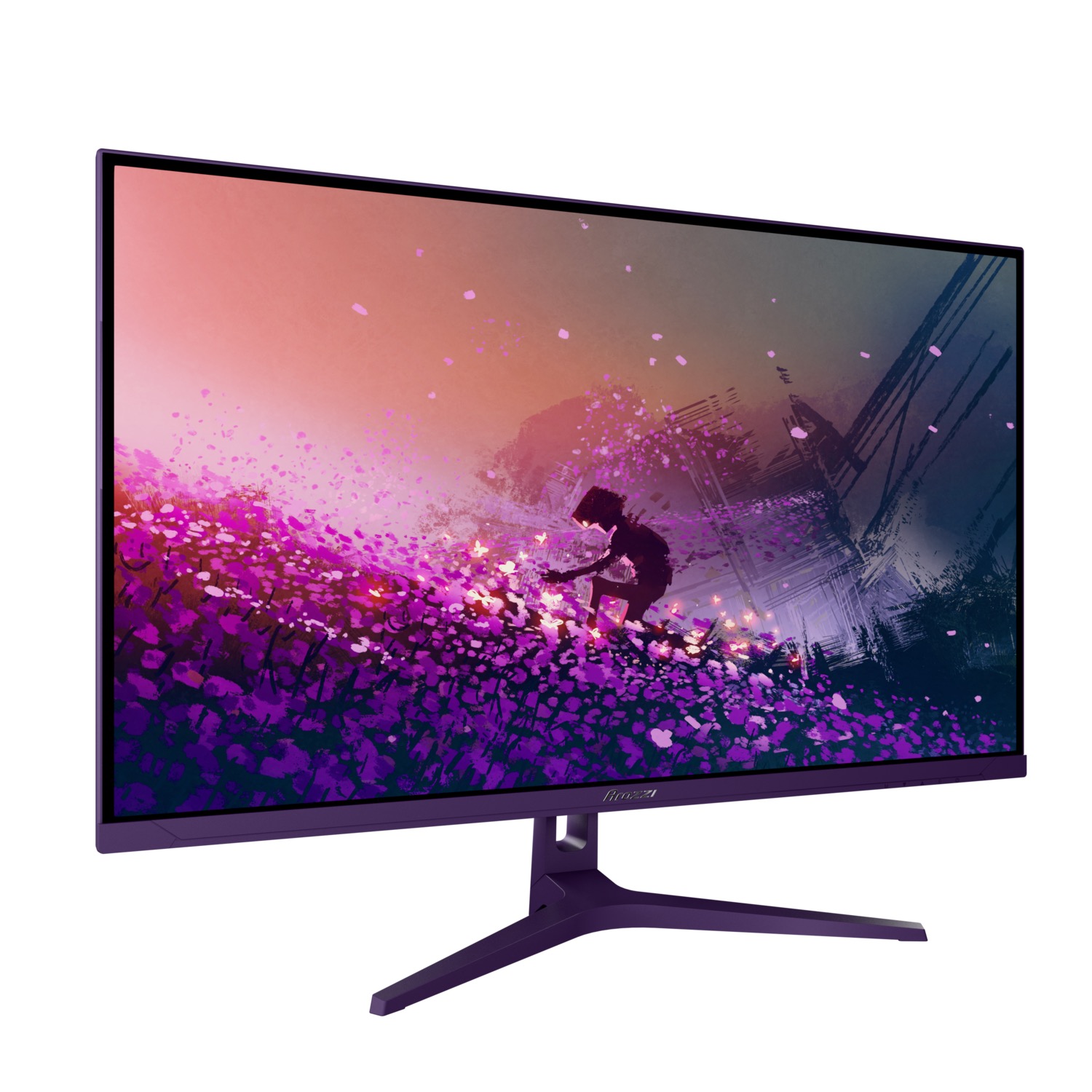 Arozzi Nova 32" QHD 2K Gaming Monitor – IPS, 180Hz, 1ms, HDR10, Adaptive Sync – Purple
