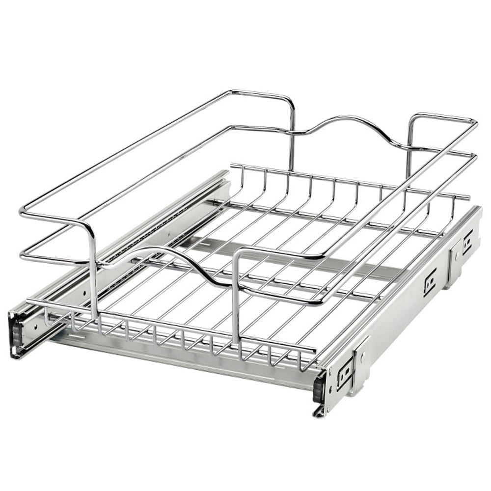 RevAShelf 5WB11218CR1 12" x 18" Single Kitchen Pull Out