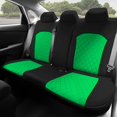 thumbnail image 2 of For 2019-2024 Kia Forte FH Group Neoprene Custom Fit Waterproof Car Seat Covers - Rear Set Green, 2 of 7