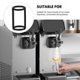 thumbnail image 3 of FONDOTIN 2Pcs Ice Cream Machine Seals Ice Cream Maker Parts Smooth Operation Black, 3 of 8