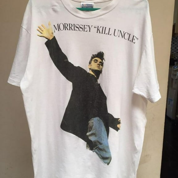 Vintage 1991 Morrissey kill uncle promo tshirt
