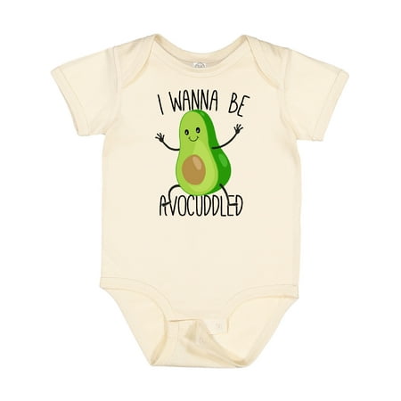 

Inktastic I Wanna Be Avocuddled Gift Baby Boy or Baby Girl Bodysuit