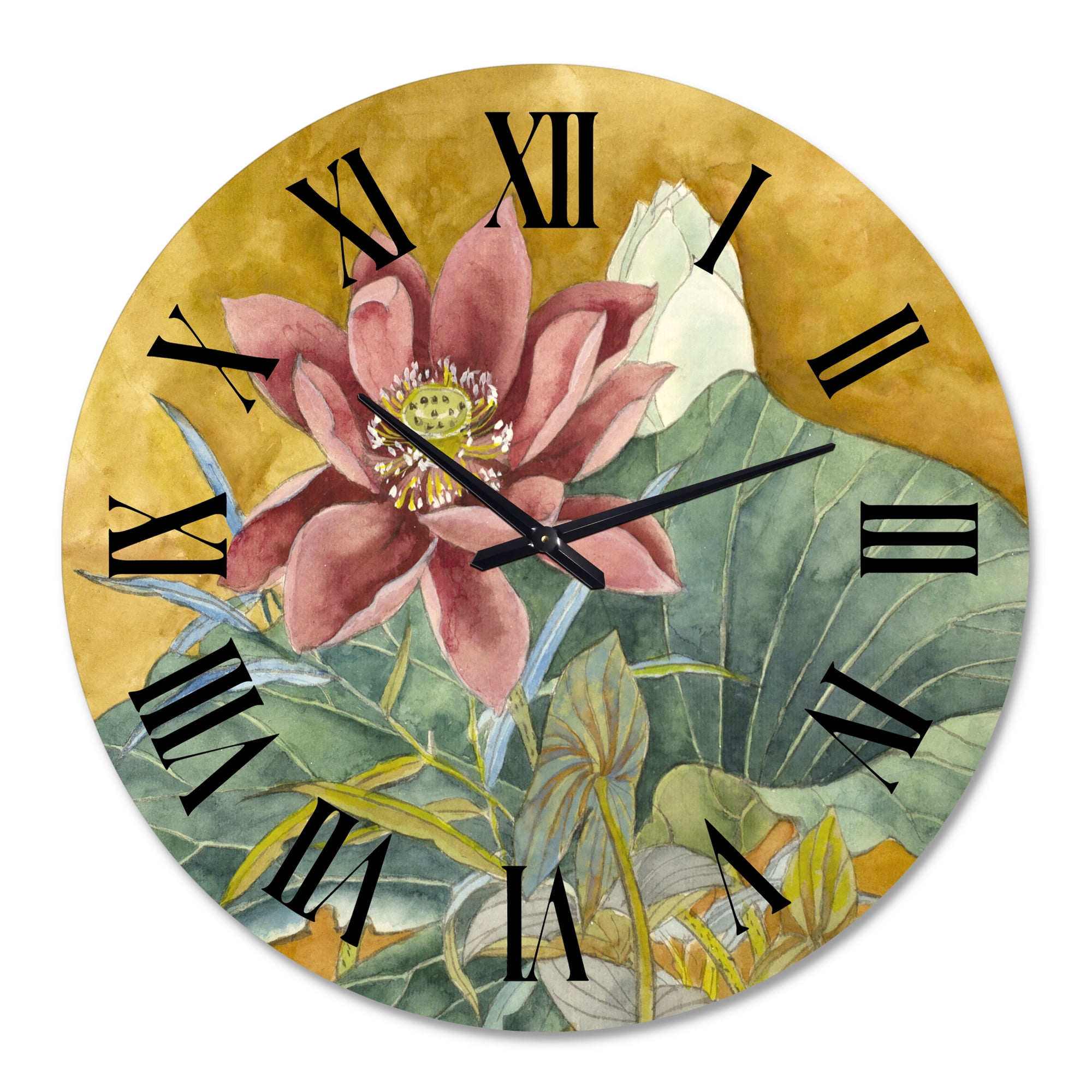Designart 1 in Quartz Traditional Wall Clock