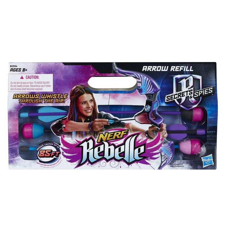 Nerf Rebelle Secrets & Spies Dart Refill 2-Pack 48ct for Blasters Hasbro,  2-pack - Foods Co.