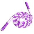 thumbnail image 1 of Jump Rope Beaded Jump Rope, Skipping Rope Adjustable For Adult Kids, Tangle-free Speed Rope-purple, 1 of 5