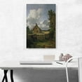 thumbnail image 2 of ARTCANVAS A Cottage In a Cornfield 1817 Canvas Art Print by John Constable - Size: 26" x 18" (0.75" Deep), 2 of 9