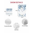 thumbnail image 7 of Blue Eucalyptus Kitchen Dish Towels for Drying Dishes Set of 2, Watercolor Spring Weeping Botanical Waffle Weave Microfiber Hand Tea Bathroom Towels Quick Dry & Absorbent Towel 15.7x23.6, 7 of 7