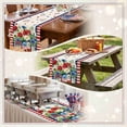 thumbnail image 5 of EGNMCR Memorial Day Decorations,4Th of July Decorations 4th Of July Decorative Tablecloth And Table Runner Independence Day Patriotic Table Linen Set Dining Table Home Decoration Linen runner, 5 of 5