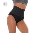 thumbnail image 1 of Ropa interior de mujer Panty de algodón de cintura alta Ropa interior de niña Ropa interior elástica y transpirable, Negro, L Vogacara AP001007-07, 1 of 7